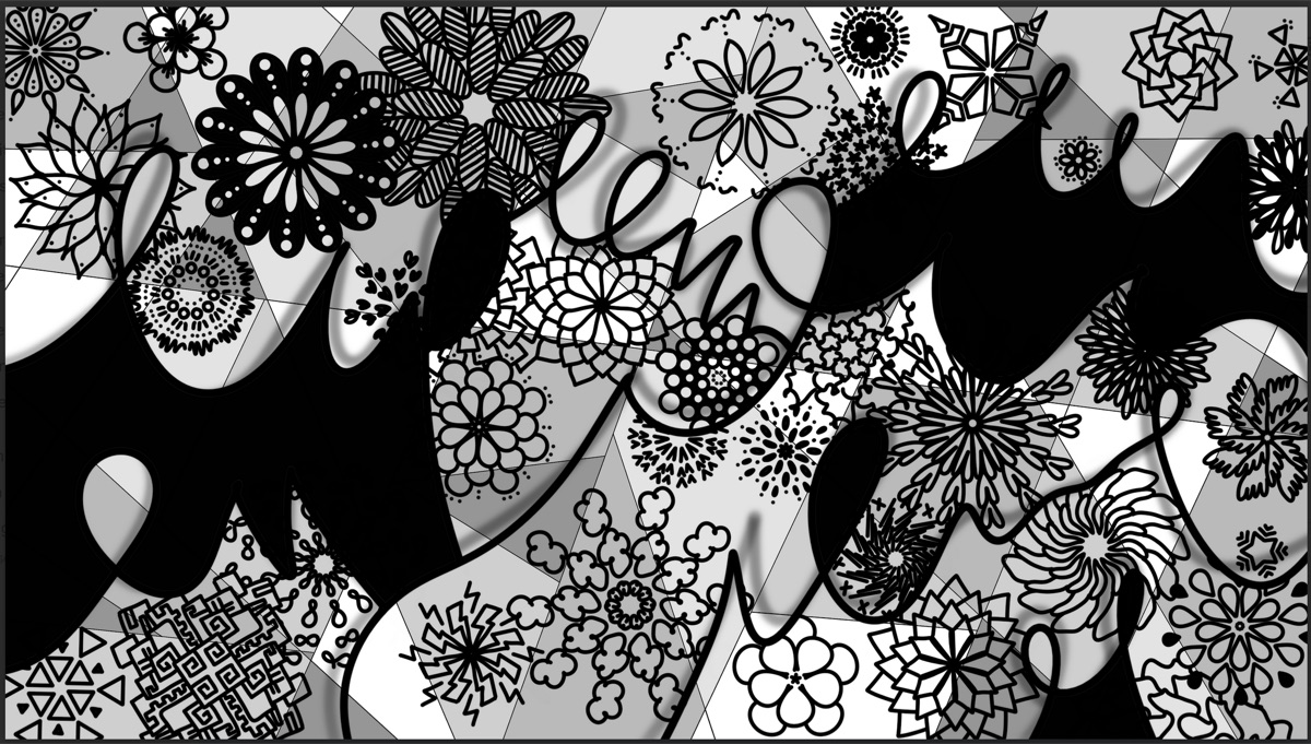 AP 2-D Art and Design piece 2, finished artwork