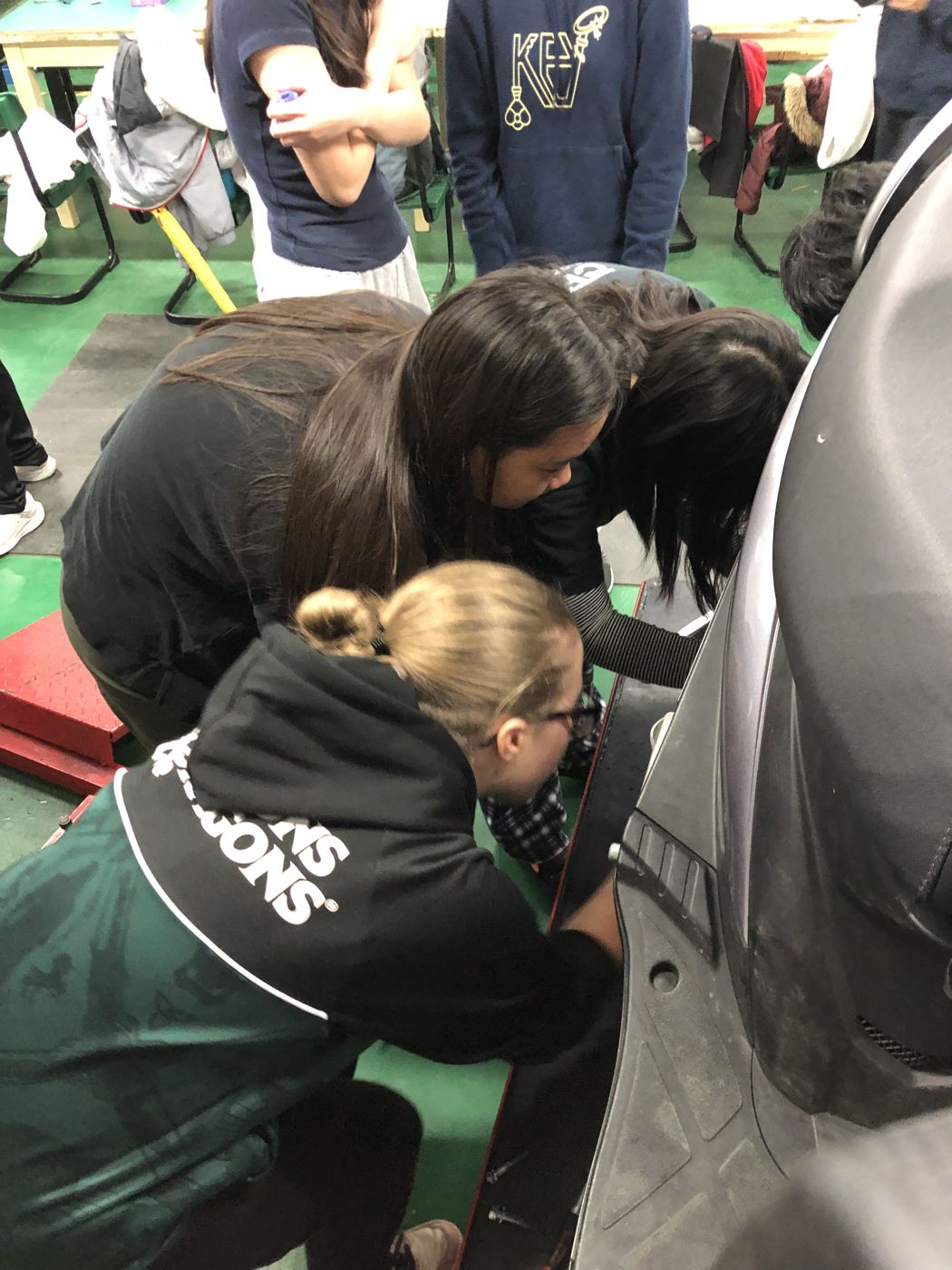 Automotive Basics: repairing a scooter as a team