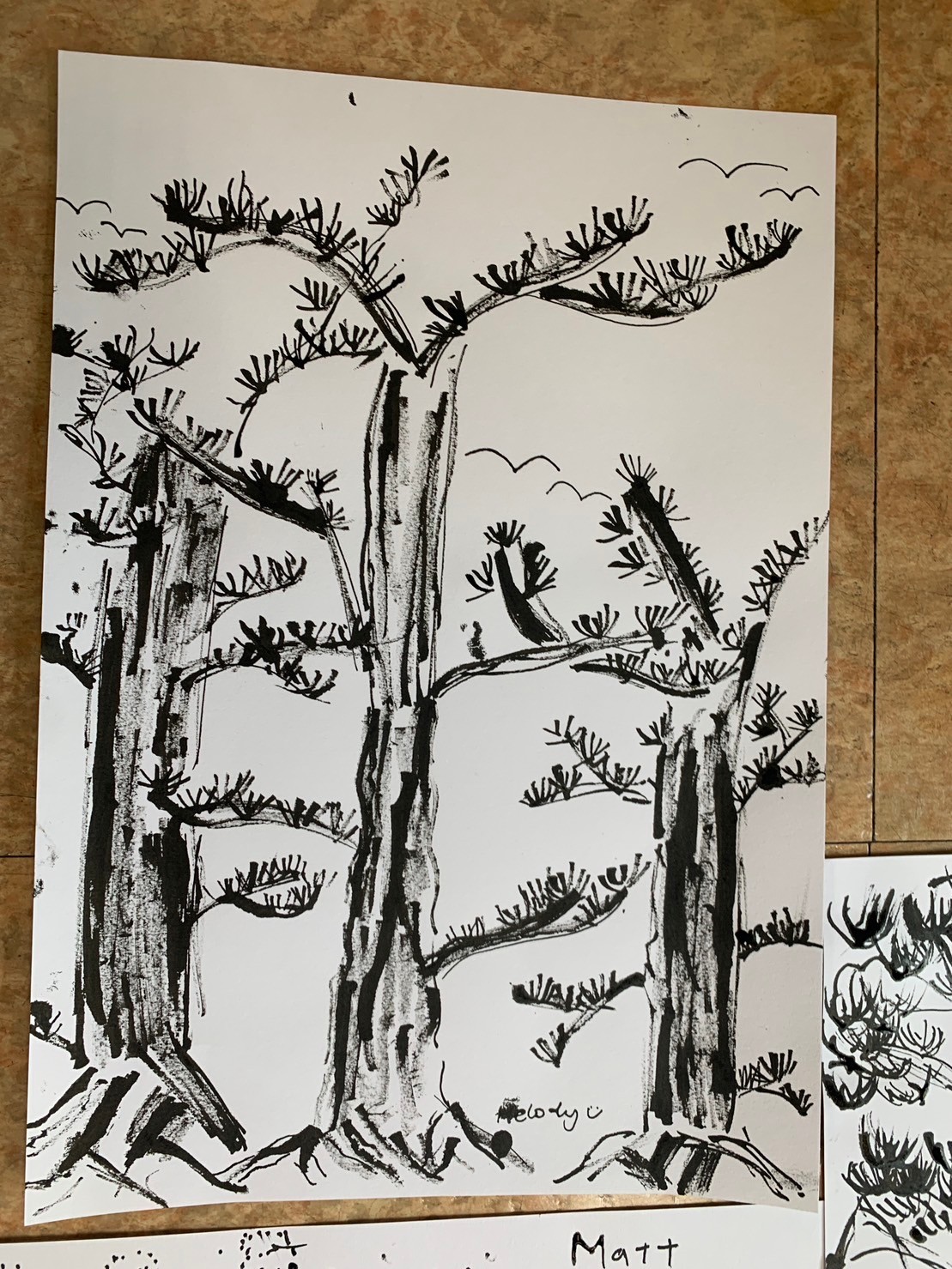 Contemporary Ink Painting, piece 4