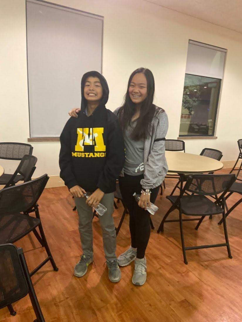Cupertino exchange, At school, photo 1