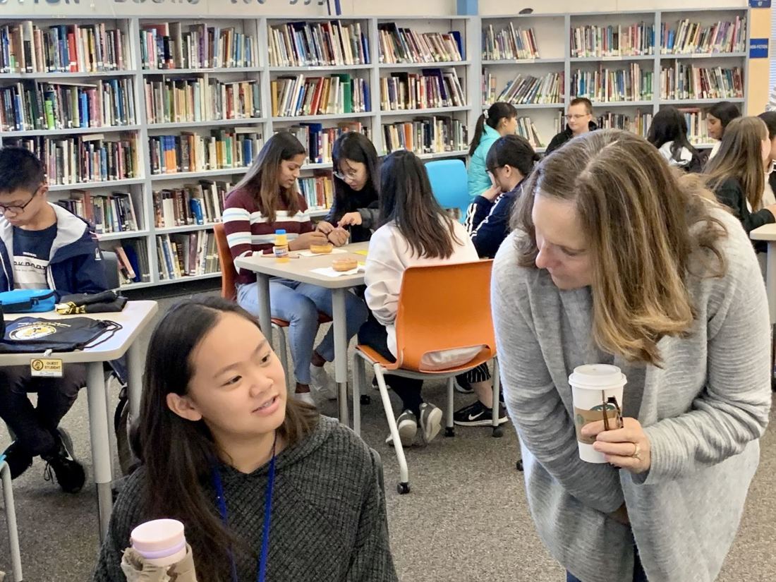 Cupertino exchange, At school, photo 15