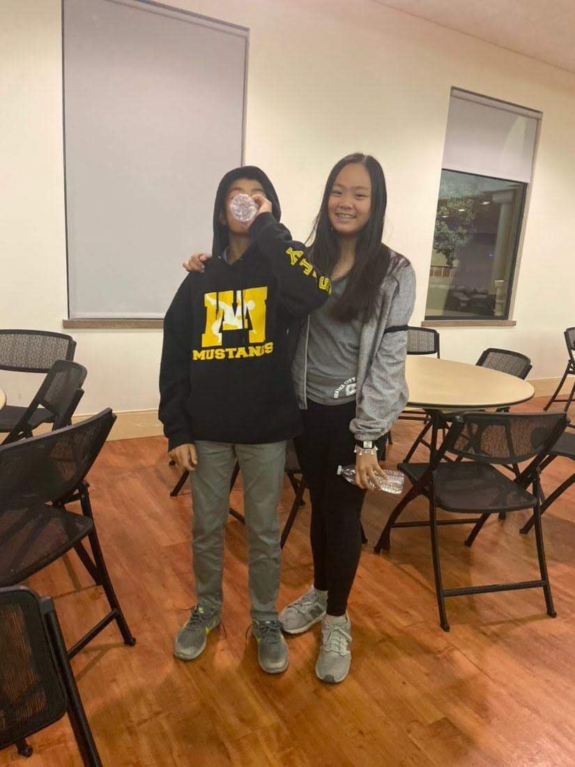 Cupertino exchange, At school, photo 2