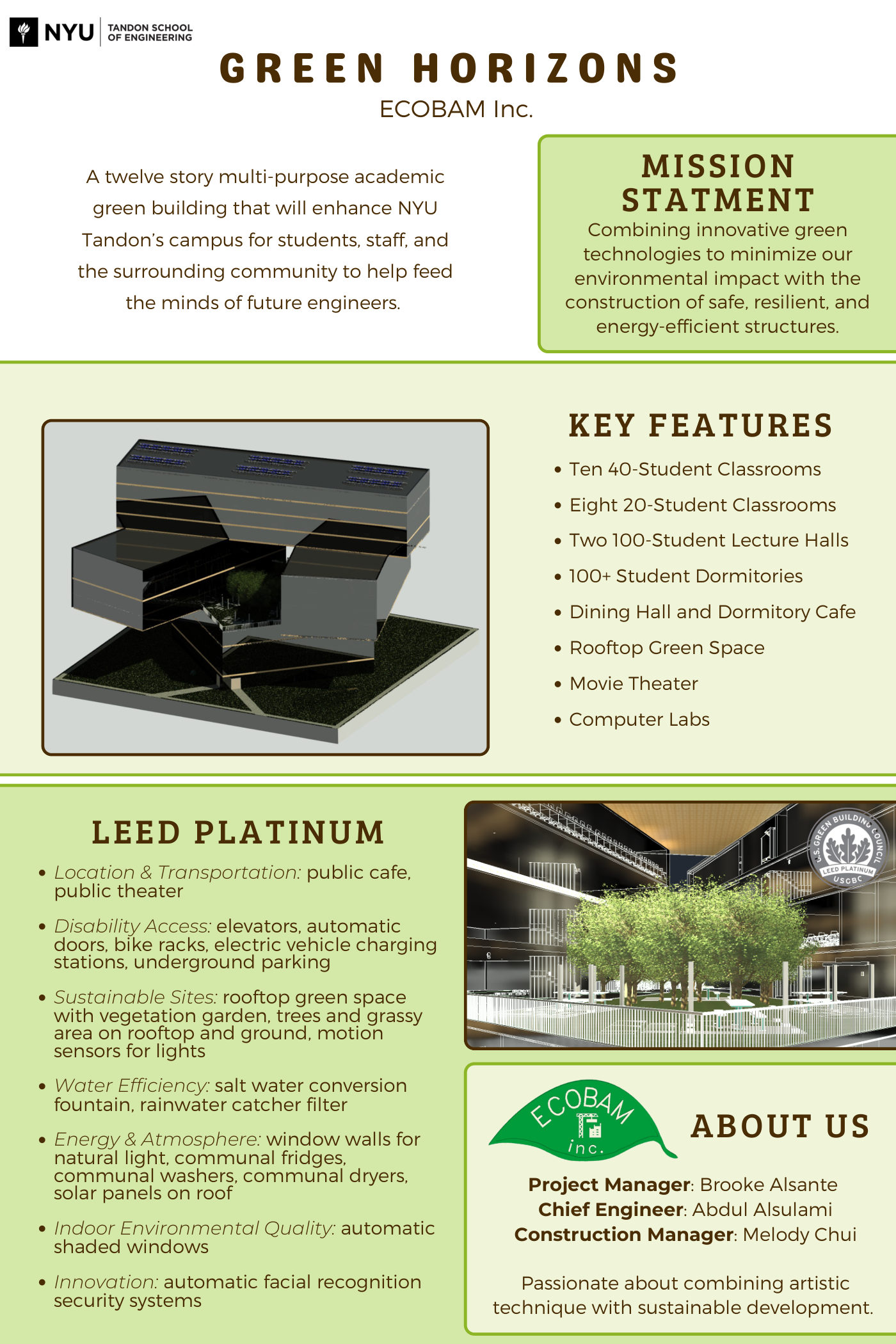 Green Horizons SLDP poster