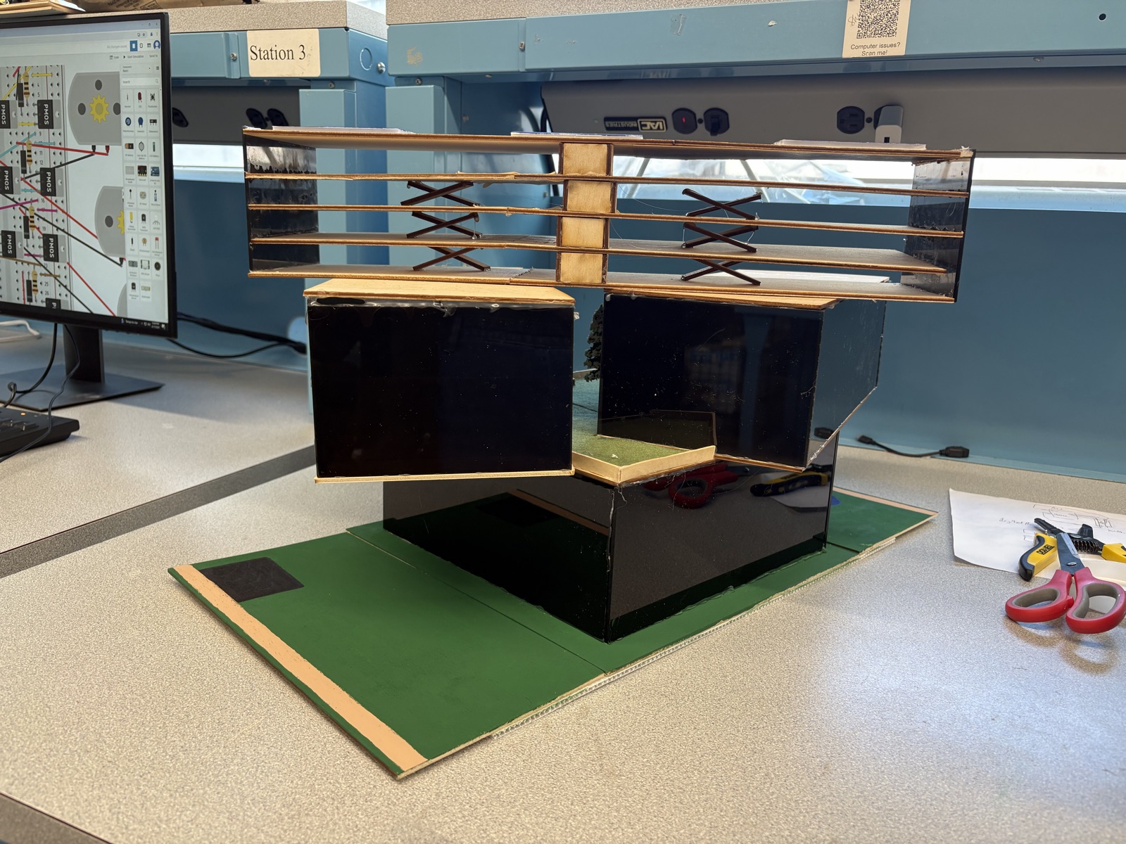 Green Horizons model and poster, photo 3
