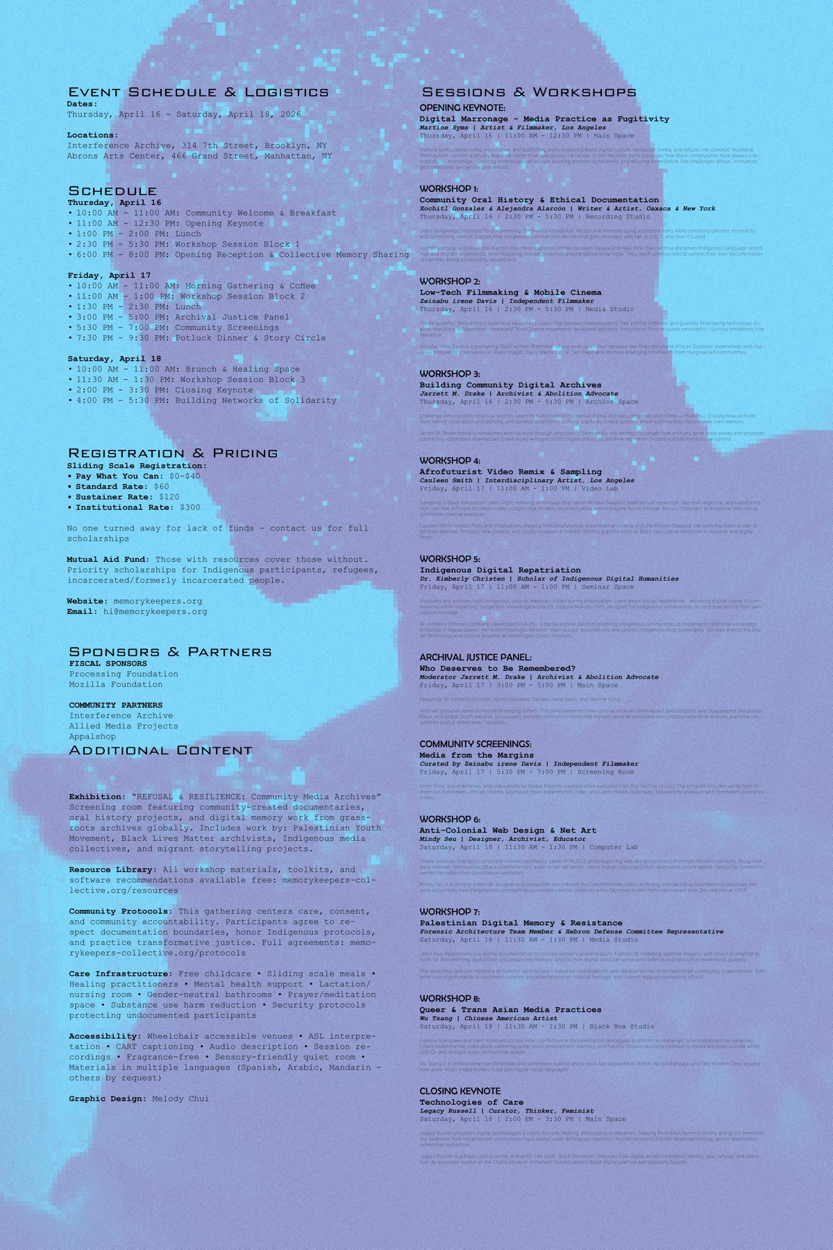 Conference design, first draft page 4