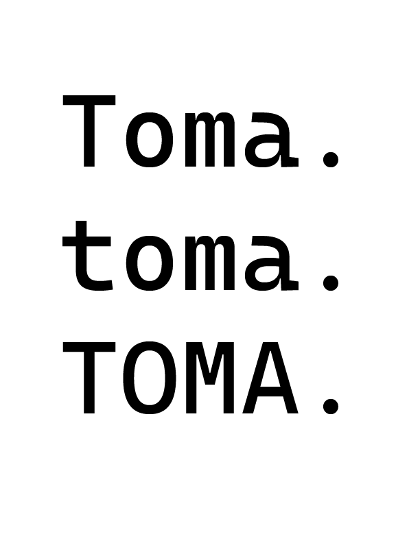 toma. logo draft 1, option 2
