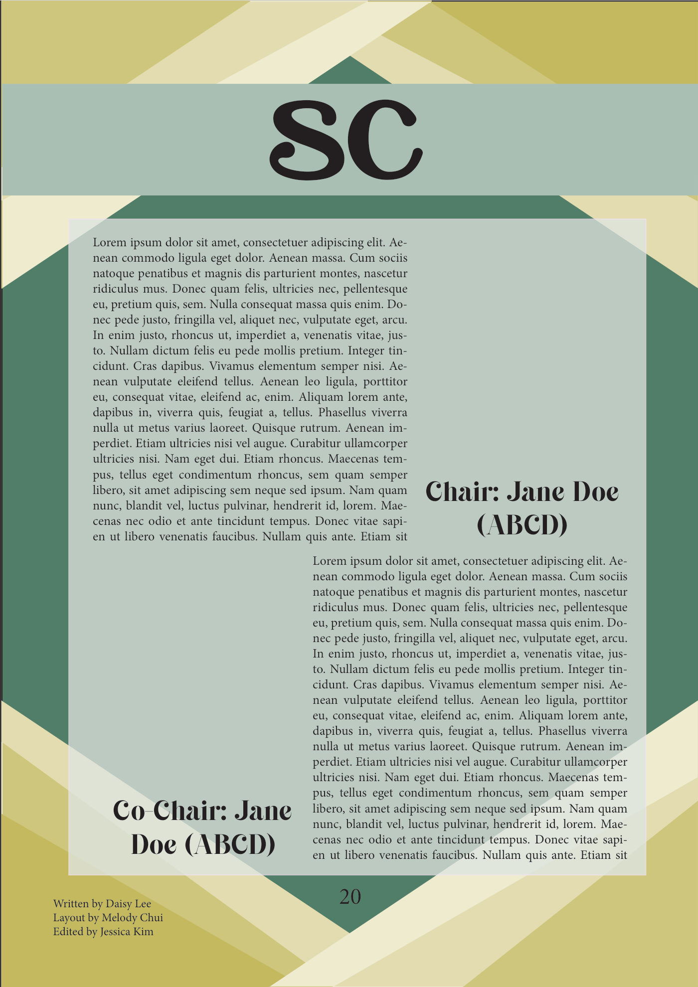 HSINMUN XVII pre-conference design: SC