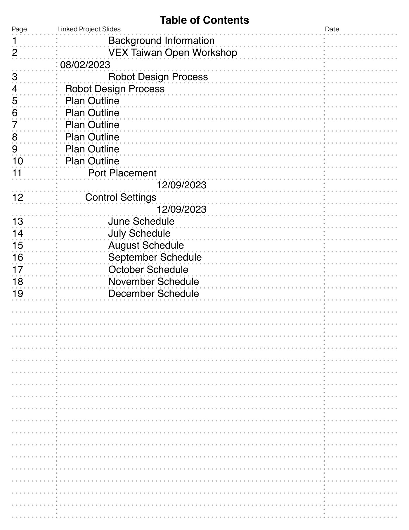 Team 30078A digital engineering notebook, page 2