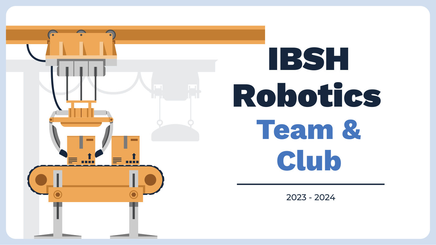 2023&ndash;2024 club fair promotion for IBSH Robotics, page 1
