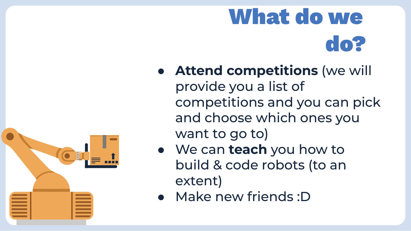 2023&ndash;2024 club fair promotion for IBSH Robotics, page 2