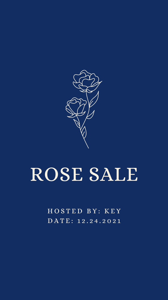 Key Club Rose Sale 2021 design 3