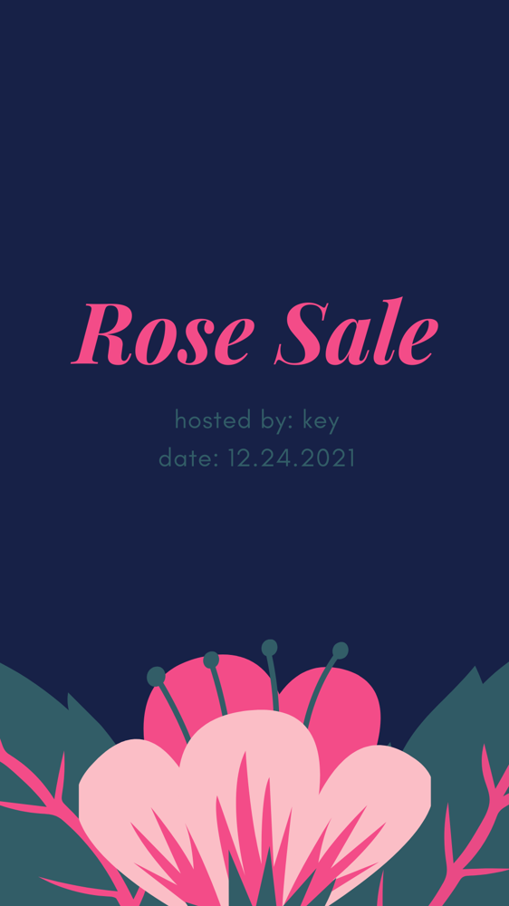 Key Club Rose Sale 2021 design 4